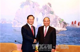 Thủ tướng tiếp Bí thư Khu tự trị dân tộc Choang Quảng Tây (Trung Quốc) 
